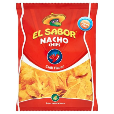 El Sabor chili ízesítésű nacho chips 100 g előétel és snack