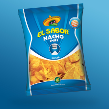  El Sabor Nacho Chips Salted Sós 100g előétel és snack