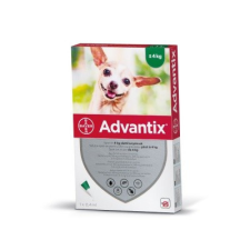 Elanco ADVANTIX SPOT-ON 4KG ALATTI KUTYÁKNAK 1PIPETTA élősködő elleni készítmény kutyáknak