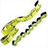  Elastiband® fitnesz erősítő gumipánt közepes erősség, 8x10 cm levarrt szakasz, sárga, 10 kg ellenáll