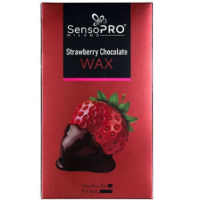 Elasztikus szőrtelenítő viasz, SensoPro, Wax Chocolate, Strawberry, 400 g szőrtelenítés