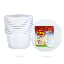 Eld. Party gulyástál+ tető 0.75l 10db/cs party kellék