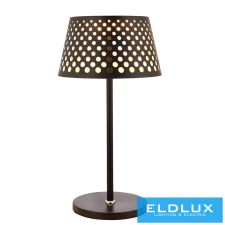 ELDLUX HONEY asztali lámpa fekete LED 12W világítás