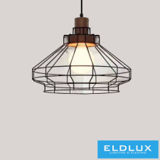 ELDLUX INKJET függeszték E27 fekete világítás