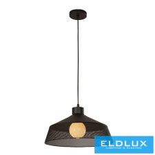 ELDLUX NET függeszték E27 fekete világítás