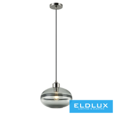 ELDLUX SMOKE függeszték E27 nikkel világítás
