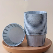  Eldobható Muffin Poharak, Hőálló Cupcake - 24 db Több színben - Ködkék sütés és főzés