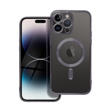 Electro Mag Apple iPhone 16 Pro MagSafe kompatibilis hátlap tok, fekete tok és táska