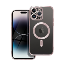Electro Mag Apple iPhone 16 Pro Max MagSafe kompatibilis hátlap tok, rozéarany tok és táska