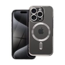 Electro Mag Apple iPhone 16 Pro Max MagSafe kompatibilis hátlap tok, szürke tok és táska