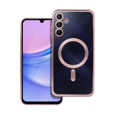 Electro Mag Samsung Galaxy A15 MagSafe kompatibilis hátlap tok, rozéarany tok és táska