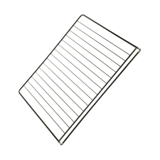 Electrolux sütőrács 44.28X34.7 cm méretű 3546595020 beépíthető gépek kiegészítői