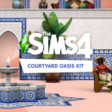 Electronic Arts Inc. The Sims 4 - Courtyard Oasis Kit (DLC) (Digitális kulcs - PC) videójáték