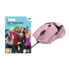 Electronic Arts The Sims 4: Get Together (PC) + Trust GXT 101P Gav USB egér rózsaszín (sims4gt101p) - PC dobozos játék videójáték