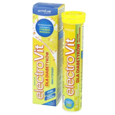 ElectroVit Cukorbetegeknek, Citrom Ízű, 20 pezsgőtabletta vitamin és táplálékkiegészítő
