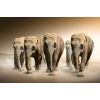  Elefántcsorda matrica tapéta, 270 x 200 cm