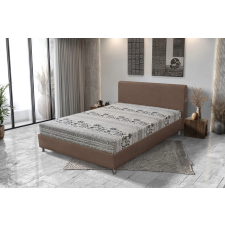  Elefántos Franciaágy pasztell taupe és elefánt mintás szövet hatékony 4 méretben ágy és ágykellék