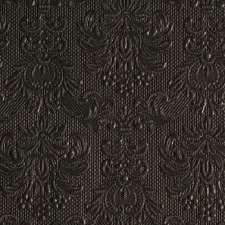  Elegance Black dombornyomott papírszalvéta 25x25cm,15db-os konyhai eszköz