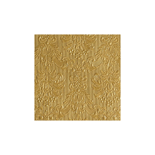  Elegance gold dombornyomott papírszalvéta 25x25cm,15db-os konyhai eszköz
