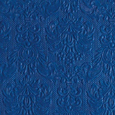 Elegance Navy dombornyomott papírszalvéta 25x25cm,15db-os asztalterítő és szalvéta