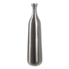  Elegáns alumínium ezüst színű dekor váza 12 x 44.5 cm