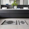  Elegáns Fürdőszoba Szőnyeg Szett - 2 db - 60x100 &amp; 60x150 cm