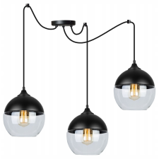  ELEGÁNS PÓK FÜGGŐLÁMPA ÜVEGBURKOLATTAL világítás
