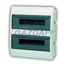 ELEKTRO-PLAST 0653-10 &quot;Elegant&quot; süllyesztett elosztó, IP40, 36 modul, 2x18 villanyszerelés