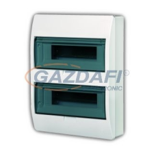 ELEKTRO-PLAST 0669-00 "Elegant" falon kívüli elosztó, IP40, 24 modul villanyszerelés