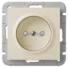 ELEKTRO-PLAST 1440-11 "Sentia" süllyesztett, földeletlen dugalj, krém, IP20, keret nélkül, keret nélkül