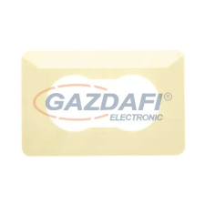 ELEKTRO-PLAST 2100-21 univerzális tapétavédő kettes keret, krém, 131x203x3mm villanyszerelés