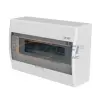 ELEKTRO-PLAST 2423-01 2423-01 ELEGANT Falon kívüli elosztó doboz 12 modulos, sima oldalfalú