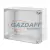 ELEKTRO-PLAST 2712-01 kötődoboz átlátszó fedéllel, 170x135x107mm, szürke, IP65