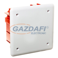 ELEKTRO-PLAST EP-0260-01 süllyesztett kötődoboz, 89x89x50mm, IP40, 400V villanyszerelés
