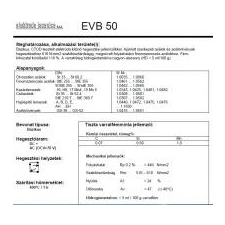 Elektróda bázikus EVB 50 2.0 mm 3.4 kg (13592) hegesztés