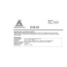  Elektróda bázikus EVB 55 2.5 mm 4.4 kg (13597) hegesztés