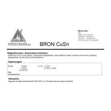  Elektróda BRON CU SN 3.25 mm 5 kg (11156) hegesztés