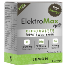 ElektroMax mini citrom ízű italpor 8db Health Market vitamin és táplálékkiegészítő