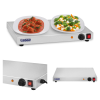  Elektromos főzőlap, melegentartó tálca, asztalmelegítő 250W Royal Catering