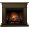  Elektromos kandalló Lisbona Premium, Dimplex Revillusion 30" 3D elektromos tűztérrel, Dió színű, középső / sarok, 125 x 37 x 107 cm, 3D láng, lángpanel, valósághű rönkök, színtémákkal, ventilátoros fűtéssel és hanggal, távirányítóval, szabad...