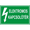  Elektromos kapcsolótér - műanyag, 150*100mm