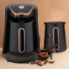 Elektromos kávé- vagy teáskanna, R103, 600W, 300ml, fekete, arany betétekkel kávéfőző