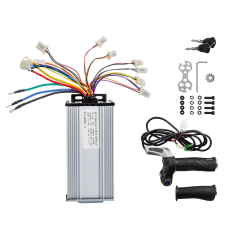 Elektromos kerékpár motor és vezérlés – 2000W, 48V, markolattal