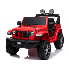  Elektromos kisautó Jeep Wrangler Rubicon 4x4 piros elektromos járgány