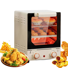  Elektromos konvekciós sütő, 12 literes űrtartalom, 360¬∞ levegő keringtetés, fehér sütő