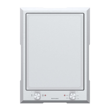 Elektromos Teppanyaki főzőlap, Barazza, 40 cm, 2 zóna, rozsdamentes acél főzőlap