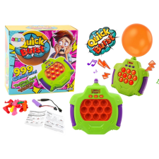 Elektronikus Pop-It lufipukkasztó játék konzol társasjáték