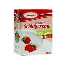 Élelmiszer Schlagfix vegan habkrém 15% -  édesített 200 ml reform élelmiszer