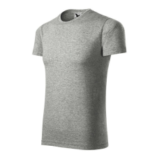  Element póló unisex sötétszürke melírozott L férfi póló