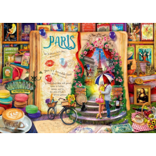 Élet mint egy nyitott könyv: Párizs Puzzle puzzle, kirakós